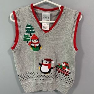 Christmas sweater vest, 5T